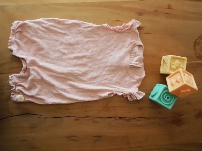 Combi-short little Ocean rose poudré - photo numéro 2