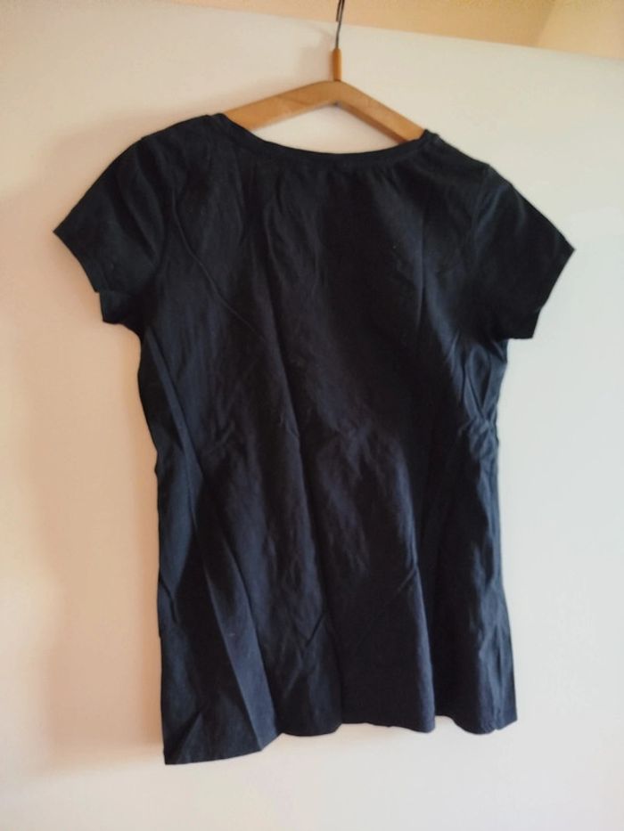 T-shirt noir Camaïeu - photo numéro 4