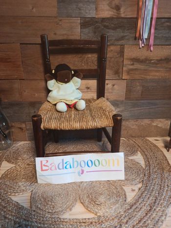 Poupée noire nounours be vintage