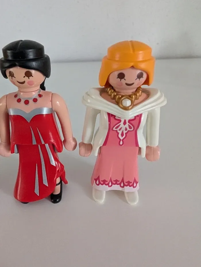 Playmobil lot personnage femme en robe reine princesse autre - photo numéro 4