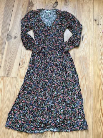 Jolie robe longue esprit retro