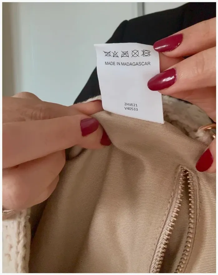 Sac Moon Vanessa Bruno blanc écru en laine - très bon état - photo numéro 8