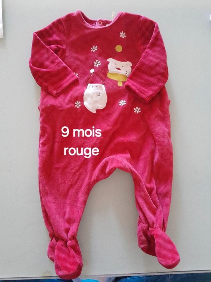 Pyjama noel 9mois