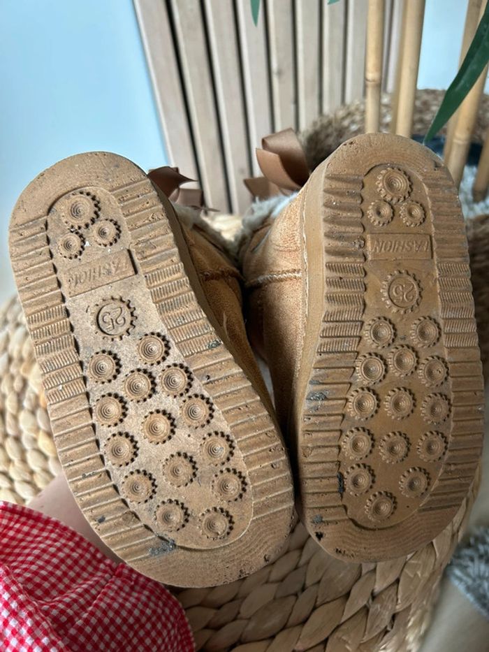 Bottines fourrées taille 25 - photo numéro 6