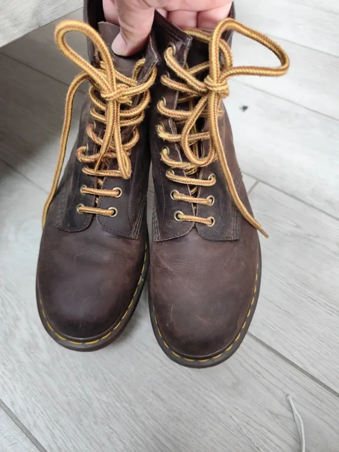 Doc Martens marrons - photo numéro 5