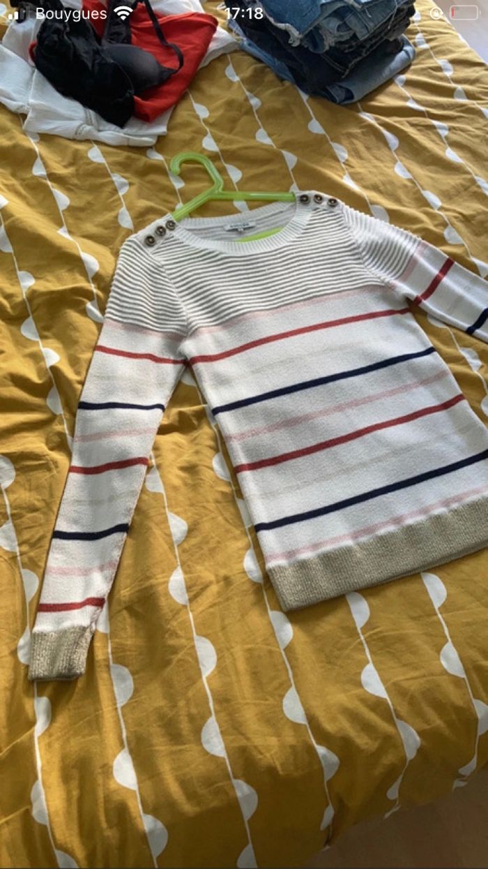 Pull à rayures - photo numéro 2