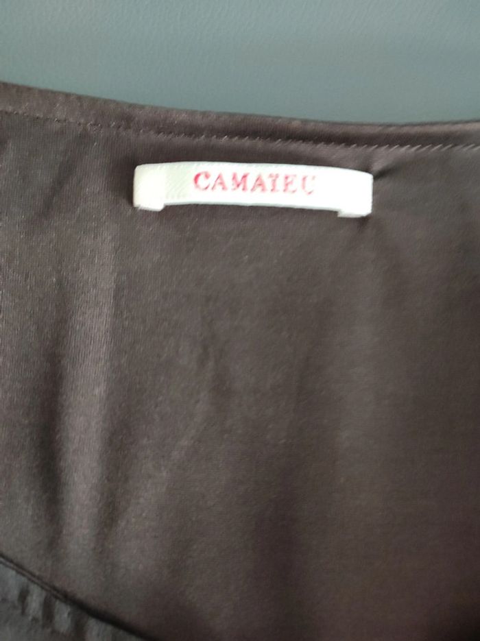 Robe marron camaïeu taille 44 - photo numéro 2