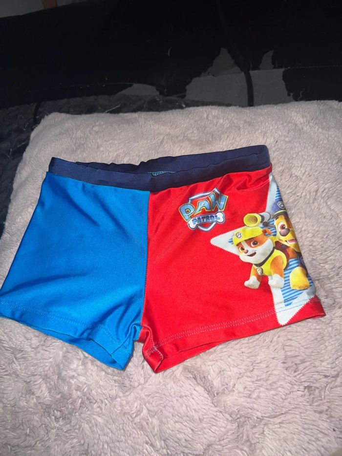 caleçon de bain Pat patrouille 6 ans Nickelodeon