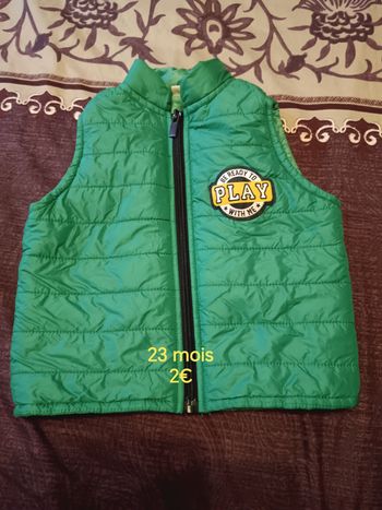 Veste sans manches 23 moisautr