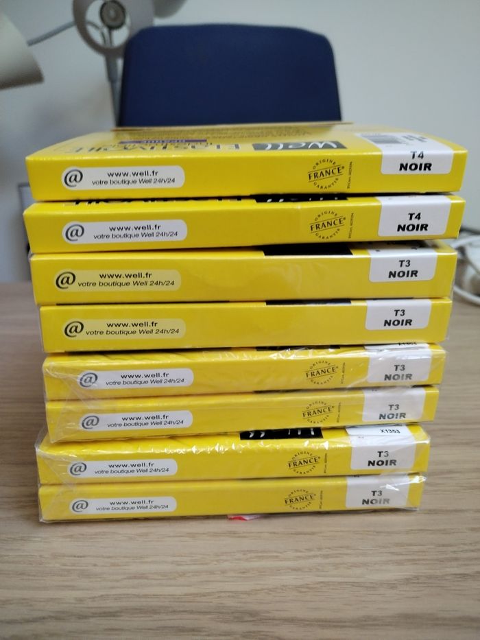 Lot de 8 paires de collant Well opaque T3 T4 - photo numéro 2