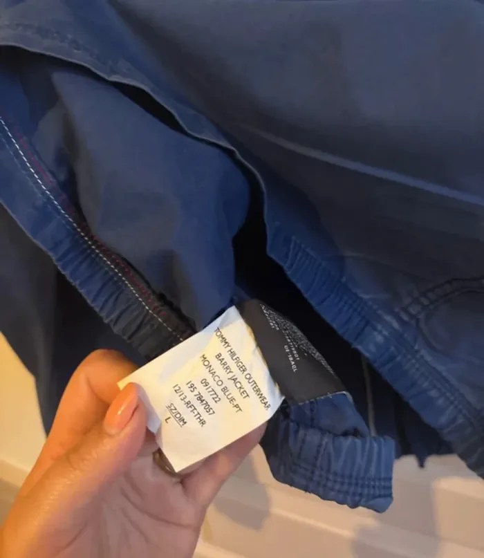 Veste Tommy Hilfiger bleu vintage - photo numéro 5