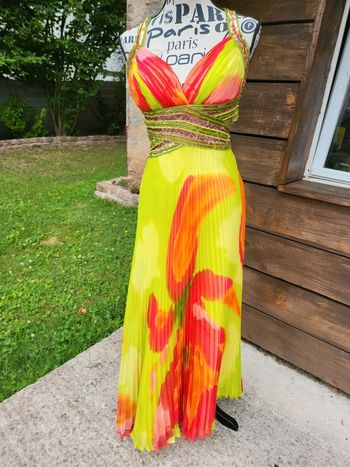 Robe lumineuse fluide classe L