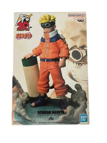 Figurine Naruto 20 th anniversary Uzumaki Naruto Mémorable saga 12 cm Bandai Banpresto neuf