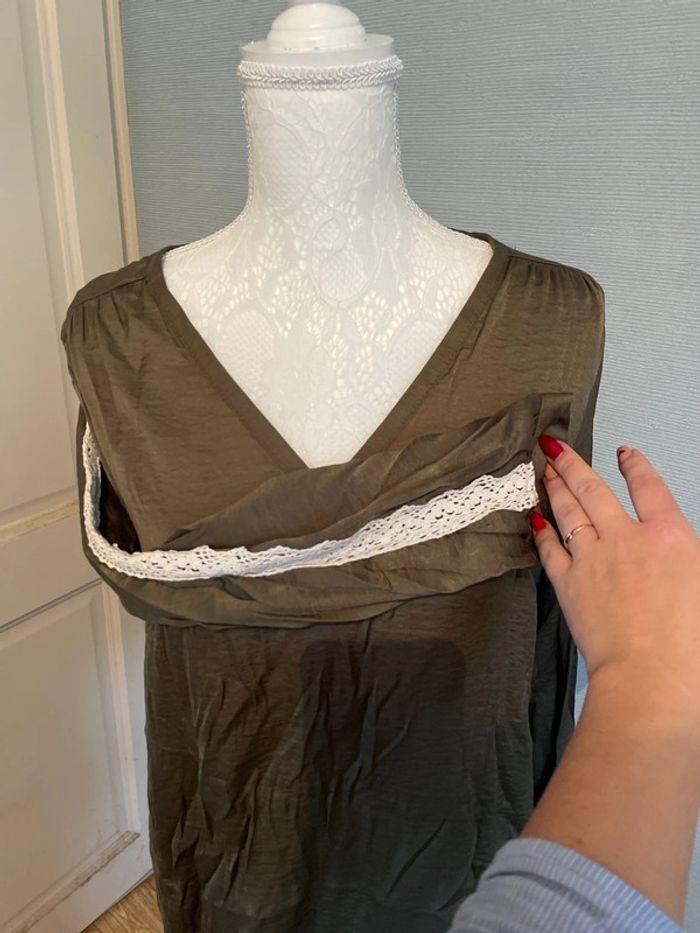 Blouse kaki - photo numéro 2