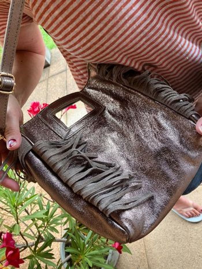 Sac à franges The genuine Leather (imitation Maje) - photo numéro 3