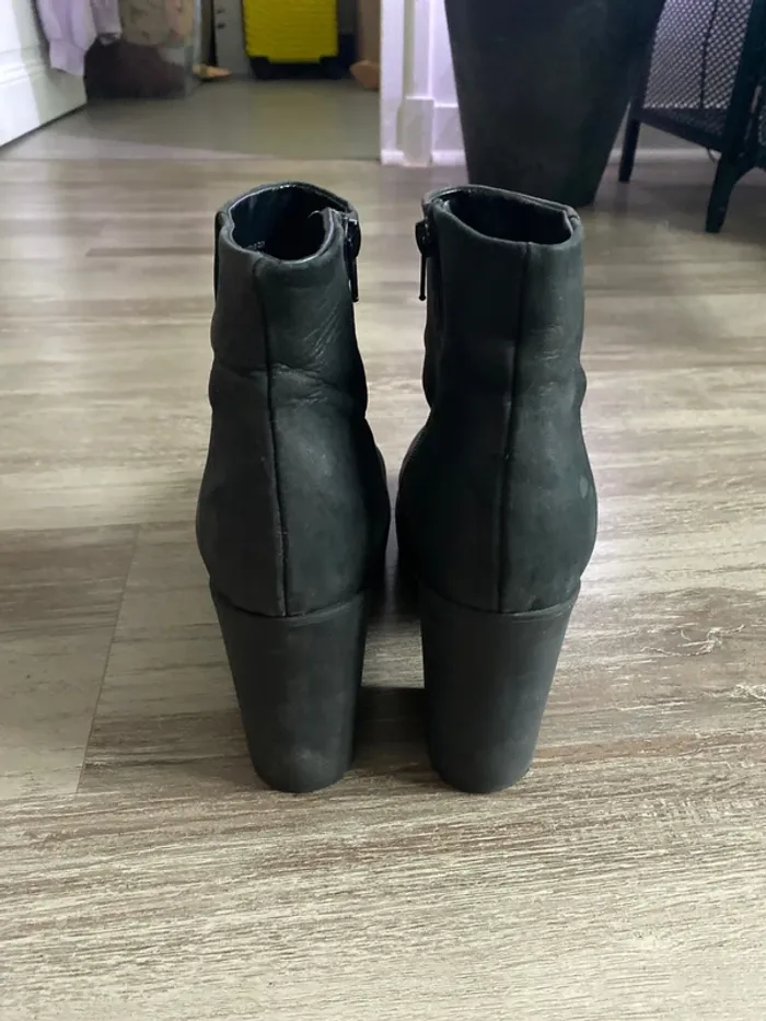 Boots noires Mango - photo numéro 4