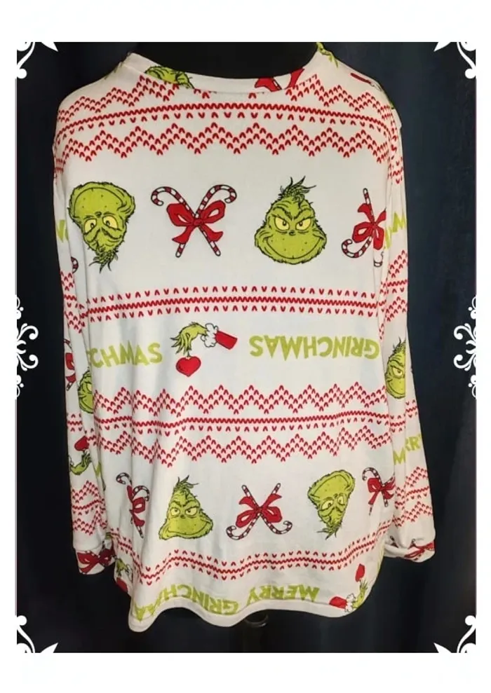 Pull pyjama le grinch