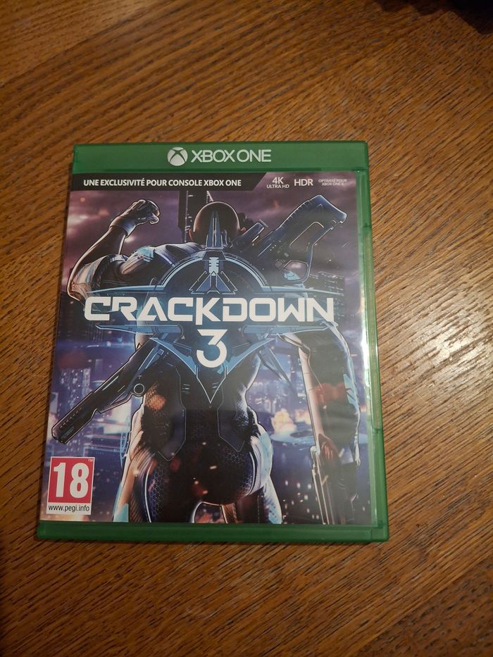 Jeu xbox one crackdown 3