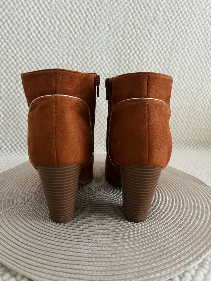 Bottines marron à talons Women Only taille 39/6 - photo numéro 3