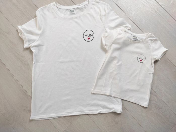 T-shirt mère fille Kiabi M 4 ans