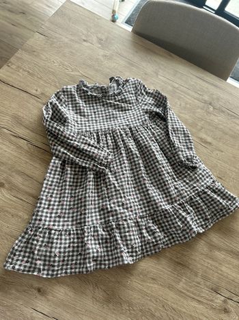 Robe à carreaux 3 ans