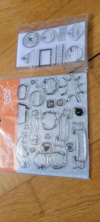 Clear stamps lot