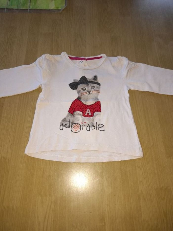 Lot de 4 Tee-shirt manches longues