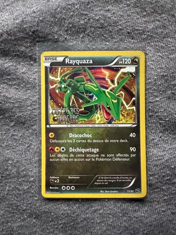 Rayquaza stamp coffre des dragons 