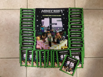 Panini - Minecraft Célébration 15 ans - Album + 40 Pochettes Neuves