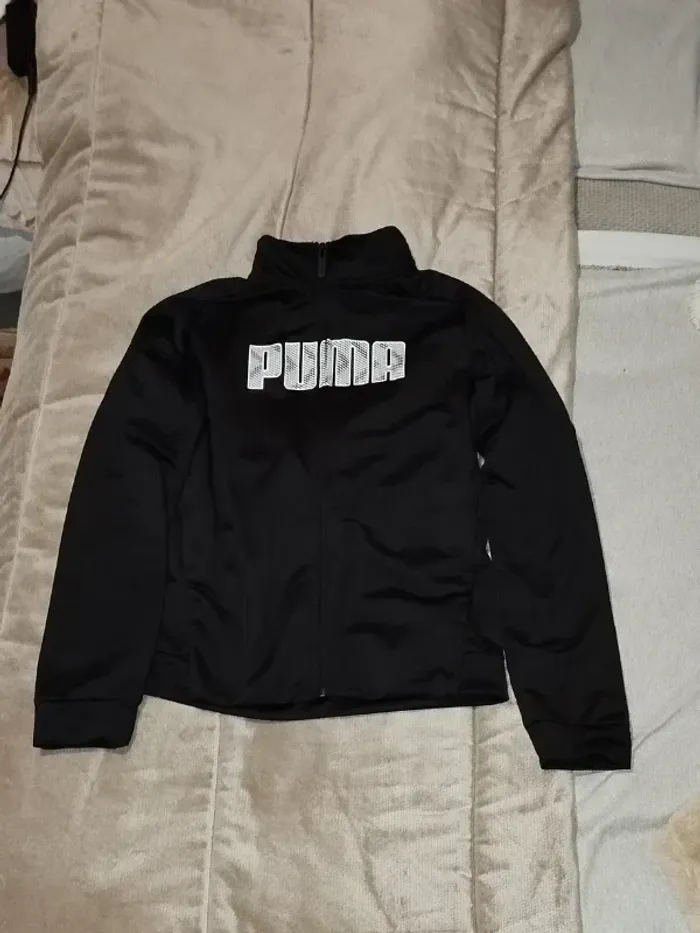 veste de sport puma noir garçon 11-12 ans - photo numéro 9
