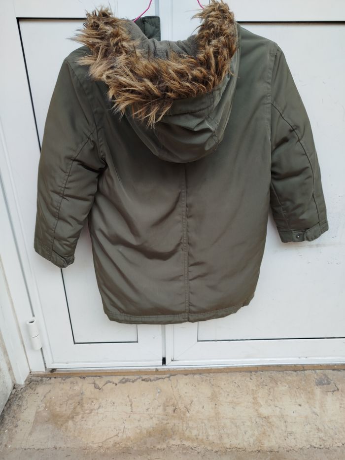 Manteau vert kaki gapkids 6 7 ans - photo numéro 2