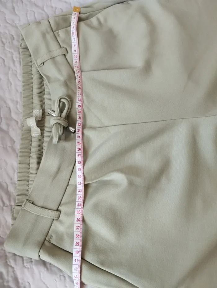 Pantalon vert pomme droit et classique été femme taille 40 New Yorker - photo numéro 7