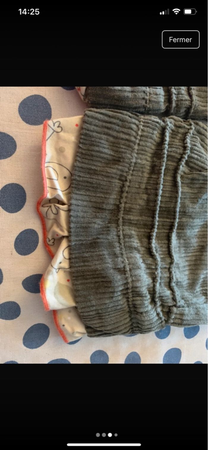 Pantalon en velours bébé fille - photo numéro 5