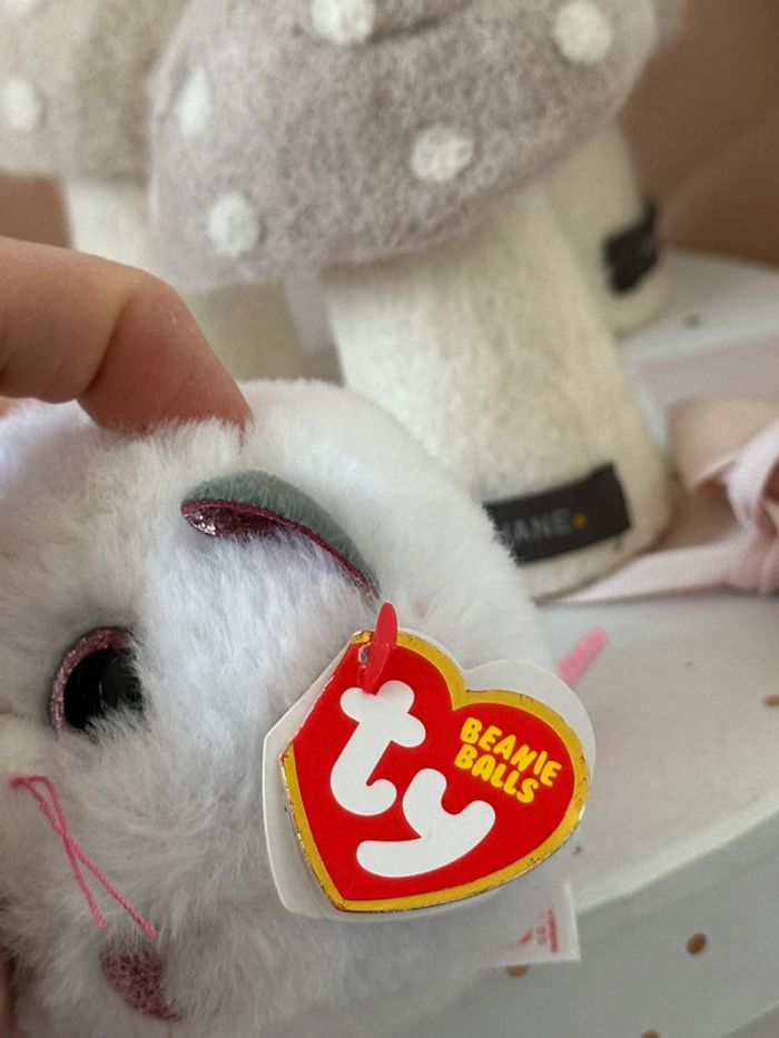 Peluche animaux boule TY 7 cm - photo numéro 5