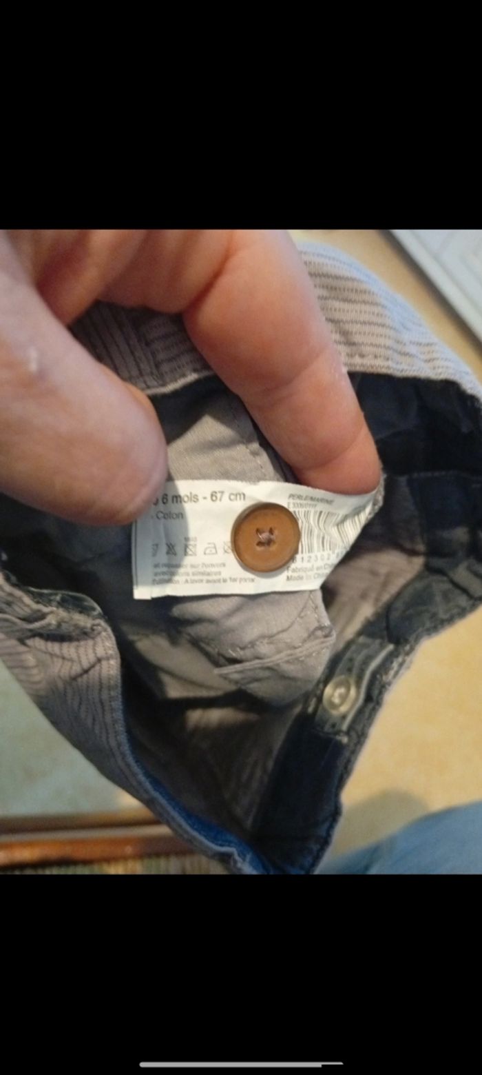 Ensemble garçon taille 6 mois - photo numéro 5