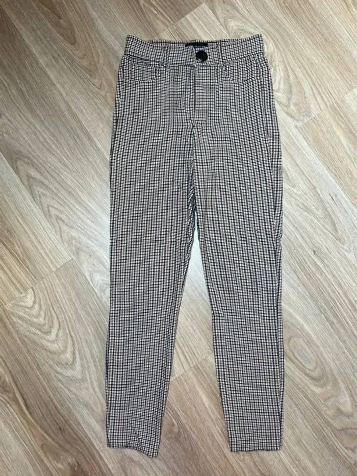legging à carreaux Zara - photo numéro 2