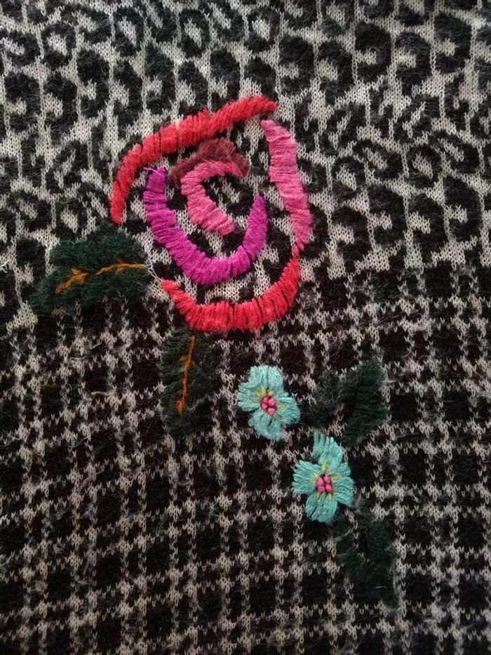 Pull à col roulé Desigual M - photo numéro 5