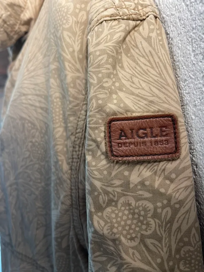 Très beau Coupe vent Aigle 100% coton - photo numéro 4