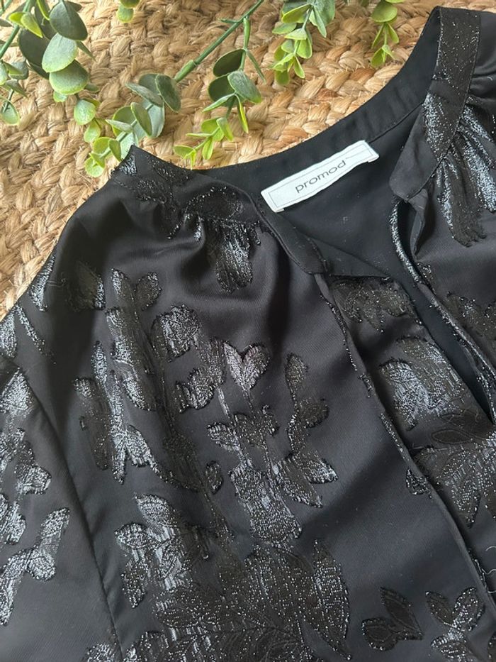 Blouse noire Promod taille 38 - photo numéro 2