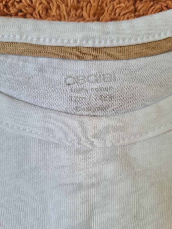 T-shirt singe - 12mois - photo numéro 2