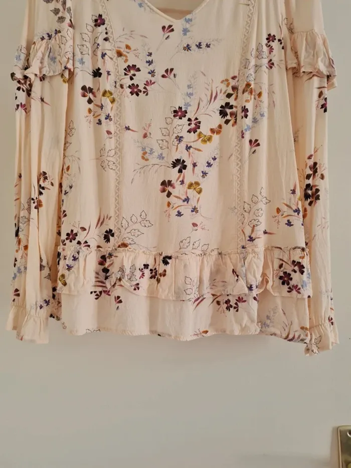 Blouse fleurie promod - photo numéro 3