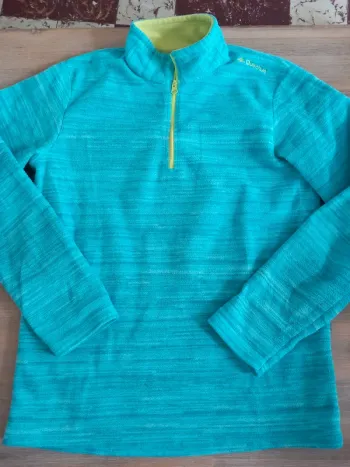 Polaire Quechua turquoise – Taille 14 ans (153-162 cm)