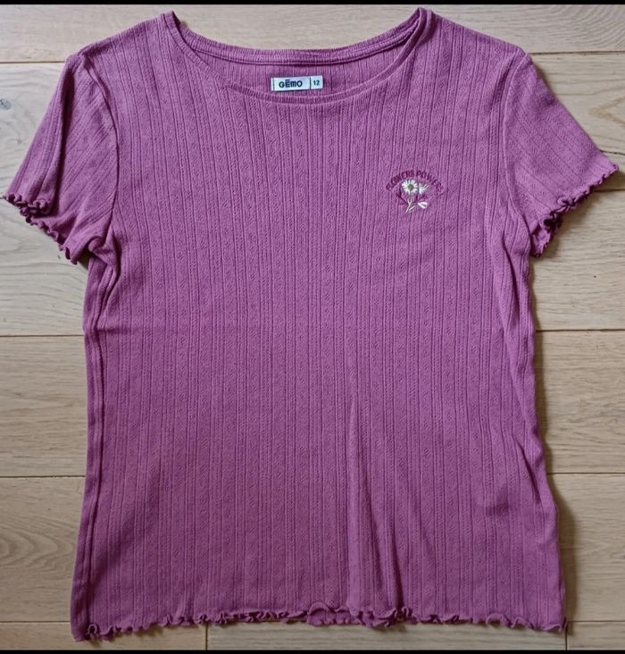 Lot de 2 T- shirts pour fille - photo numéro 4