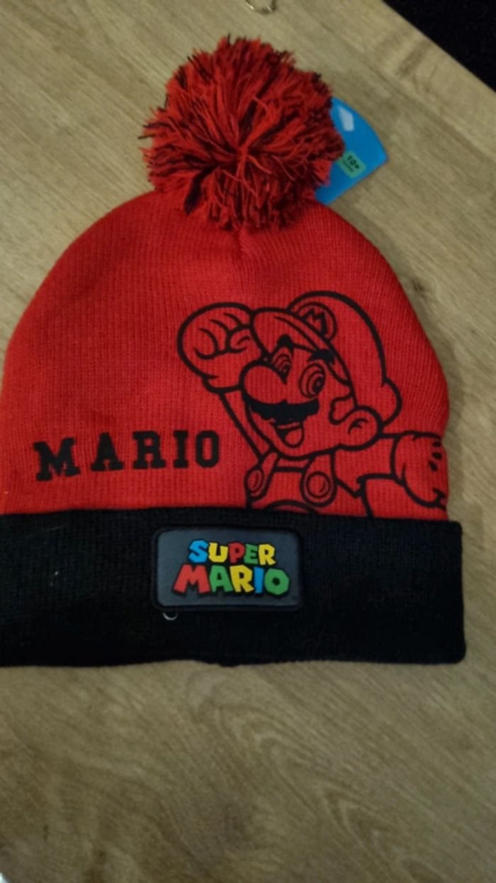 Bonnet chapeau enfant 10 ans et + Neuf  super Mario - photo numéro 2