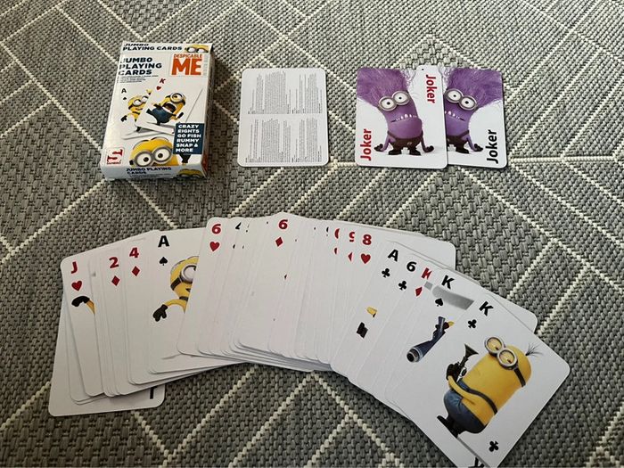 Carte de jeu Les minions - photo numéro 3