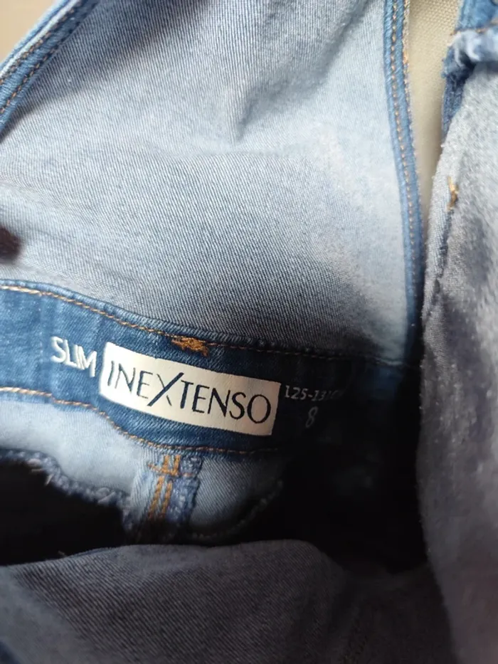 Salopette jeans 8ans - photo numéro 5