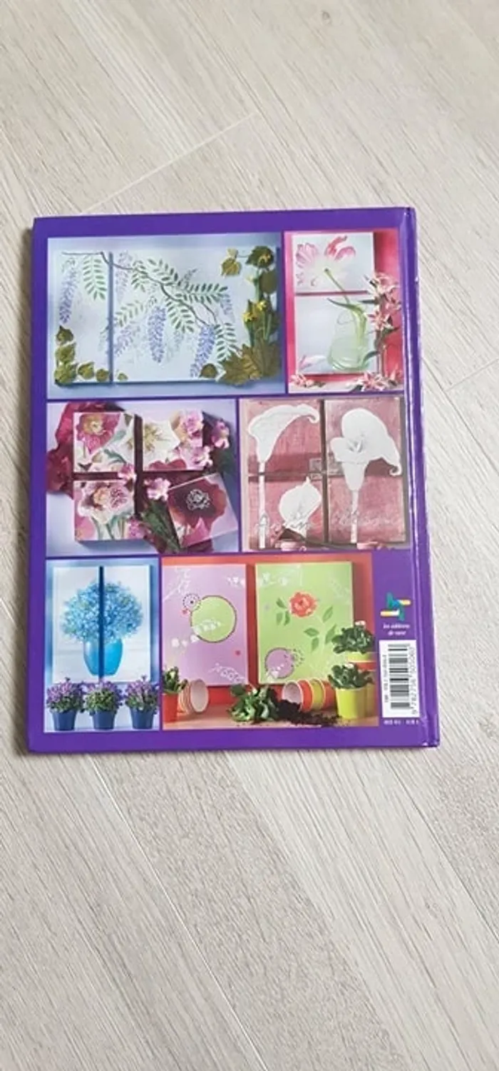 Livre "Les châssis fleuris" pour apprendre à peindre - photo numéro 3