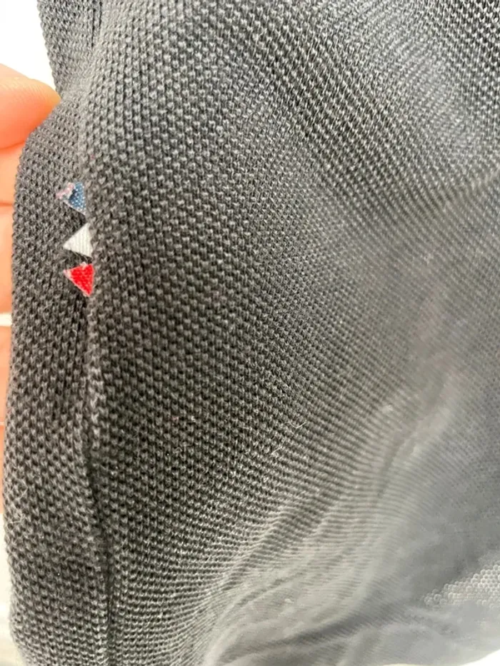 Polo Lacoste Live noir manches courtes taille 7 (M) - photo numéro 5