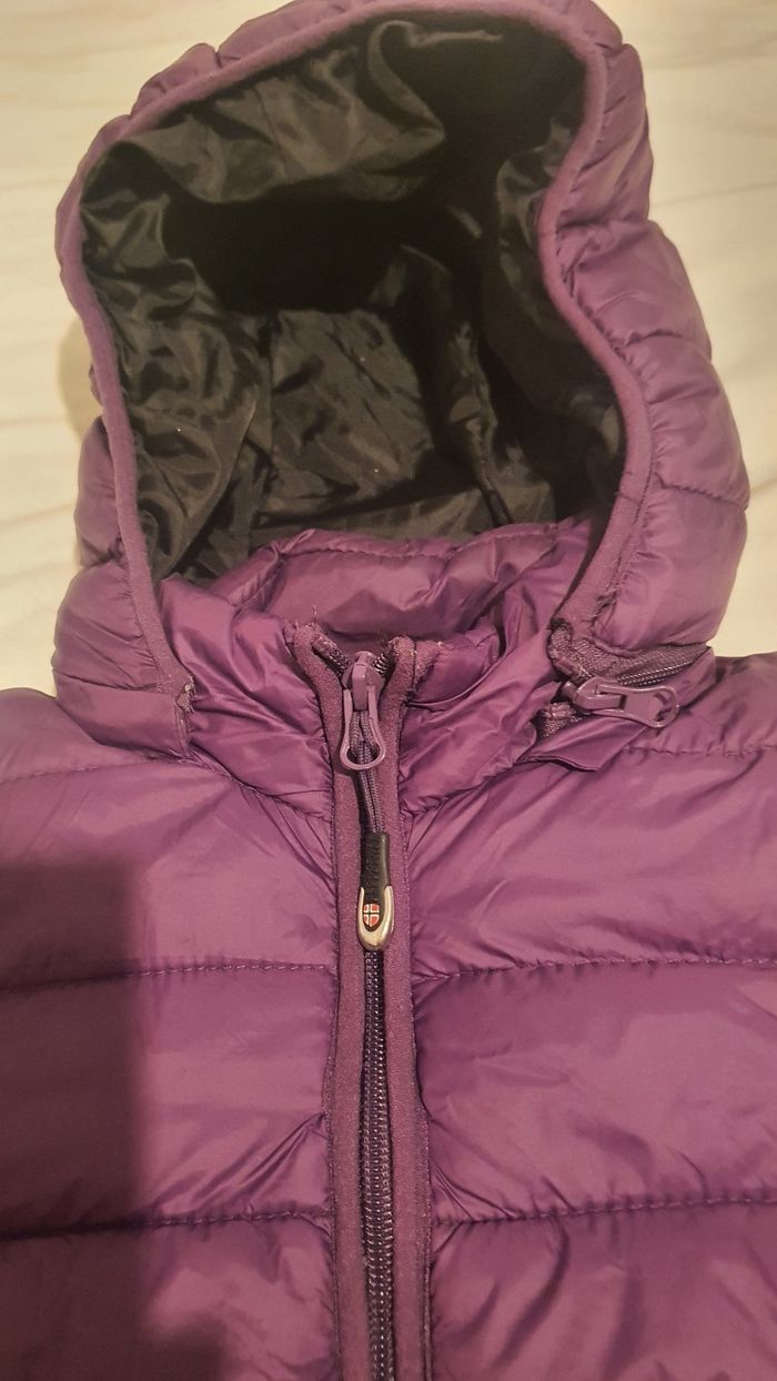 Doudoune violette avec capuche amovible Geonorway - photo numéro 6