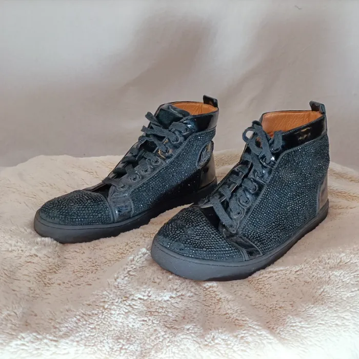 Baskets noires - Christian Louboutin - 41 - vintage